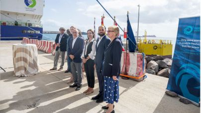 Ocean Oasis presenta el prototipo `Gaia´ de desalación por energía de las olas que probará en el banco de ensayos de PLOCAN