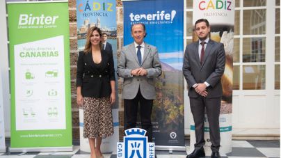 El Cabildo de Tenerife y la Diputación de Cádiz se alían para promocionar la ruta directa con Jerez