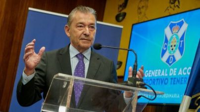 Paulino Rivero Baute, nuevo presidente del CD Tenerife