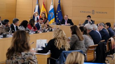 El Cabildo aprueba el presupuesto 2023 con los votos del PSOE, Cs y PP