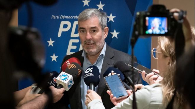 Clavijo urge a España a “salvar” la excepción total de Canarias de la directiva europea de emisiones