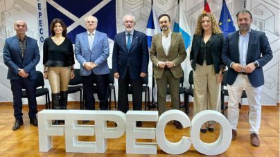 Lope Afonso ratifica su compromiso con el sector de la construcción en un encuentro de trabajo con FEPECO