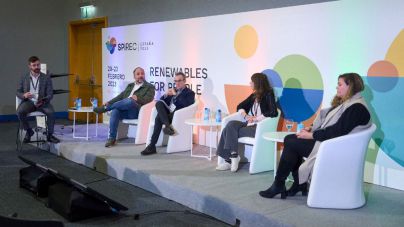 Valbuena expone el PTECan durante la Conferencia Internacional Española de Energías Renovables