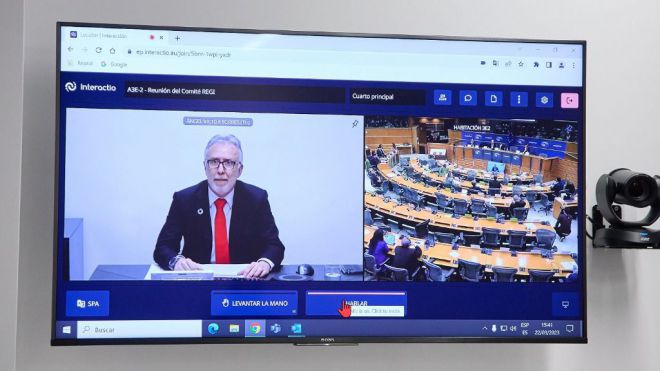 Torres plantea en Europa una política migratoria eficaz, segura y humanitaria y máximas garantías de conectividad