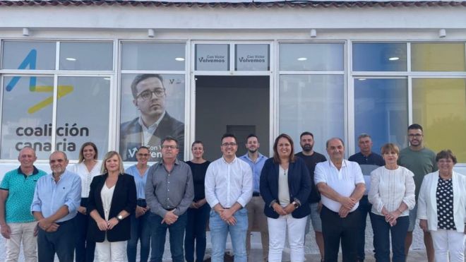 CC lanza su candidatura a las elecciones “para consolidar la transformación económica, urbanística y social de Arico”