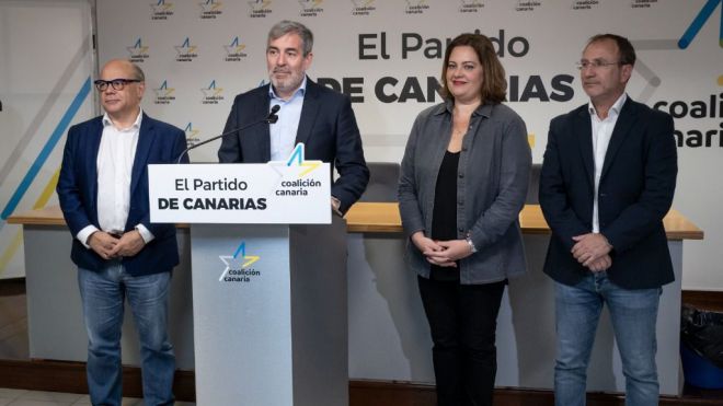 Clavijo presenta el equipo que hará que “Canarias salga adelante tras los 4 años de fracaso de Torres”