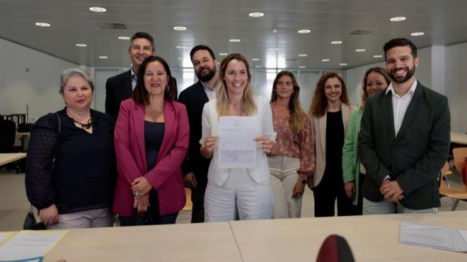 “El 95% de la candidatura lo conforma un equipo de profesionales que han venido a poner su conocimiento al servicio de los grancanarios”