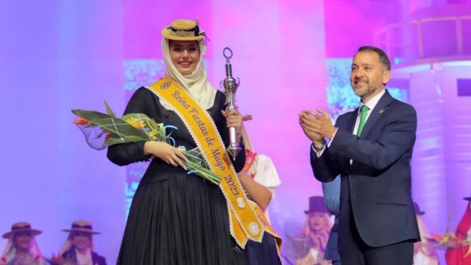 Kimberly Baute Mencara, elegida Reina de las Fiestas de Mayo de Santa Cruz 2023