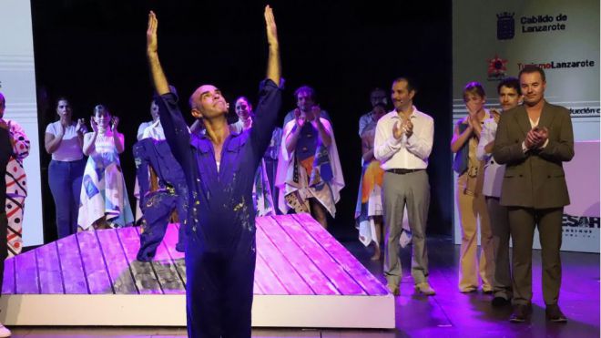 Jameos del Agua, testigo del espectacular estreno de 'César Manrique, el musical'