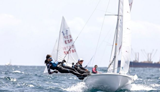 Playa Blanca, con Ariane Muñoz, representada en Mundial y Europeo de Vela