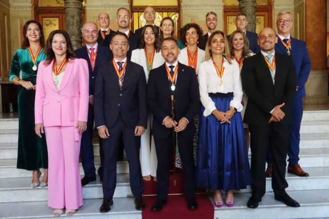 Santa Cruz proclama alcalde a José Manuel Bermúdez