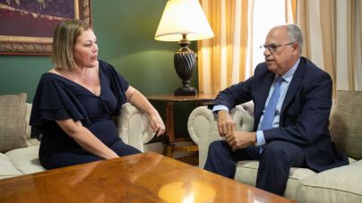 ASG traslada a la presidenta del Parlamento el apoyo a la investidura de Fernando Clavijo