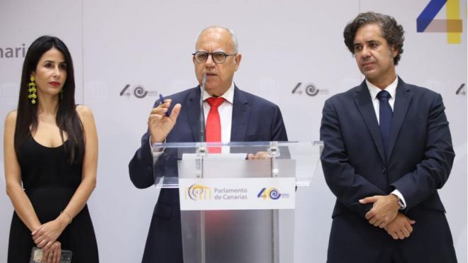 Curbelo valora “el realismo y los compromisos” de Fernando Clavijo