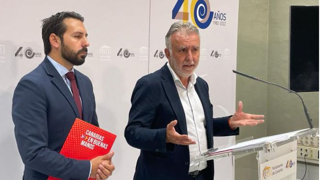 El PSOE enmienda a la totalidad de los Presupuestos de Canarias