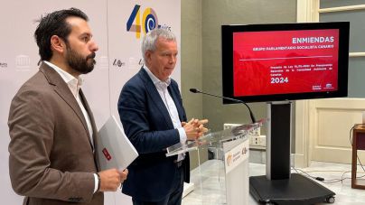 El PSOE presenta 324 enmiendas parciales al Presupuesto de Canarias