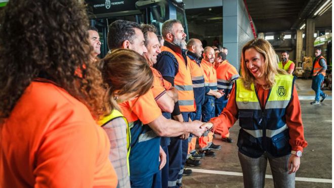 Tenerife dejará de emitir 7.253 toneladas de gases invernadero con las ‘ecoguaguas’