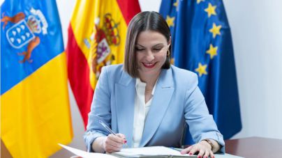Migdalia Machín firma la convocatoria para la ejecución del proyecto ‘RetechFOR’