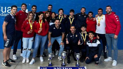 Triplete histórico del RCNT en el Campeonato de España Absoluto de Clubes de Frontenis 30M