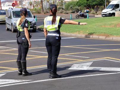134 agentes realizán las prácticas de regulación del tráfico