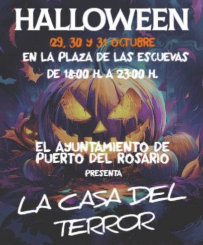Los finaos y Halloween, con la Casa del Terror, llegan a Puerto del Rosario