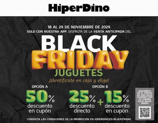 El Black Friday de HiperDino regresa con descuentos del 50% en juguetes