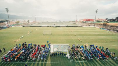 Medio millar de participantes dan brillo a la clausura del programa ‘Unidos X el Tenerife’