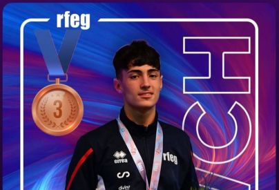 Izan Cabrera bronce en el Trampoline Junior World Championships