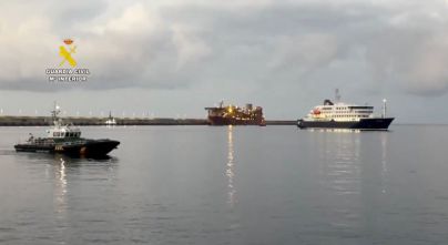 Marina Mercante impone el posible atraque o remolque de MV Hondius