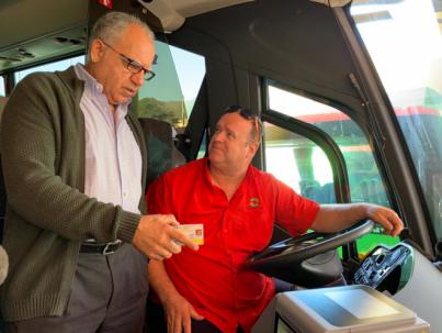 GuaguaGomera fomenta el uso del bono transporte