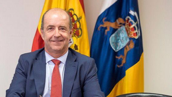 El consejero de Economía, Pedro Ortega