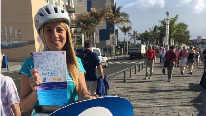 Primer mapa turístico para cruceristas en Las Palmas