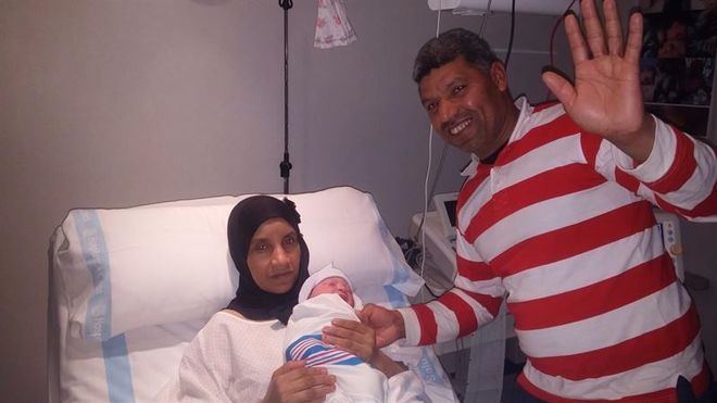 Ha nacido a las 00:10