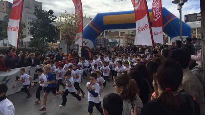 800 niños llenan Ses Estacions en la VII Cursa de Reis