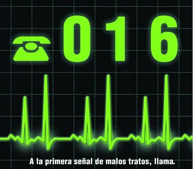 Récord de llamadas al teléfono 016 en 2015