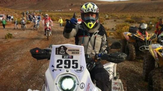 Alberto Prieto supera con un solo brazo las primeras 7 etapas del Dakar