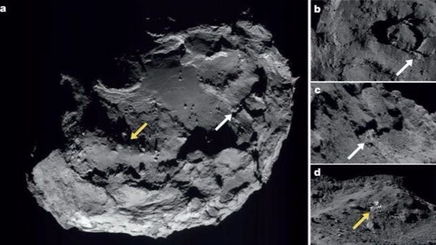 Rosetta confirma la existencia de agua en un cometa