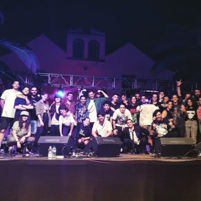 Jóvenes de toda la isla disfrutan del talento musical palmero con ‘Saperocko’ y ‘La Palma Rock’