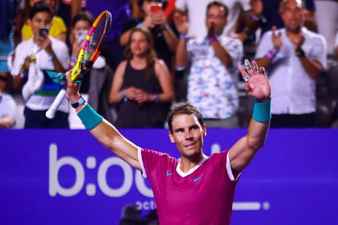 Nadal debuta en Acapulco con una cómoda victoria