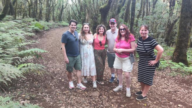 Profesionales de la prensa irlandesa visitan La Gomera