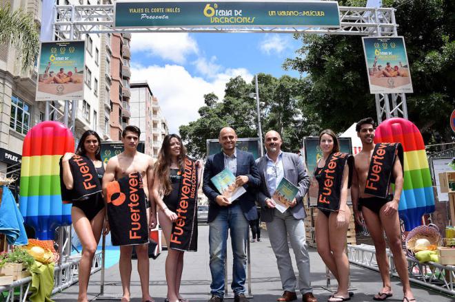 Feria de Vacaciones en la plaza del Príncipe