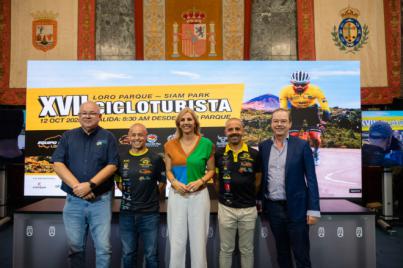 Decimoséptima edición de la Cicloturista Loro Parque-Siam Park