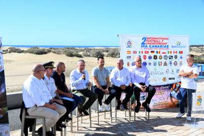 El Faro acoge la ceremonia inaugural del Mundial de Fútbol de las Policías