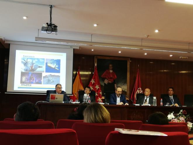 La ULPGC presenta en Madrid los beneficios para la implantación del sector Aeronáutico y Aeroespacial en Canarias