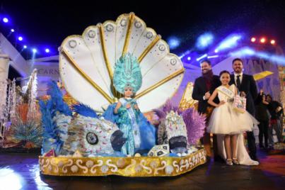 Zaira Ramos Afonso, Reina Infantil del Carnaval Internacional del Puerto de la Cruz
