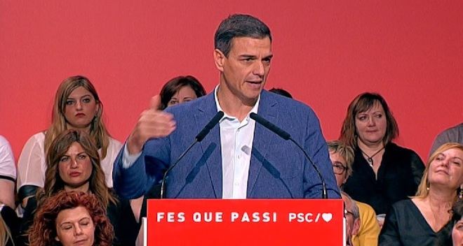 Sánchez: 'Nunca va a haber referéndum ni independencia'