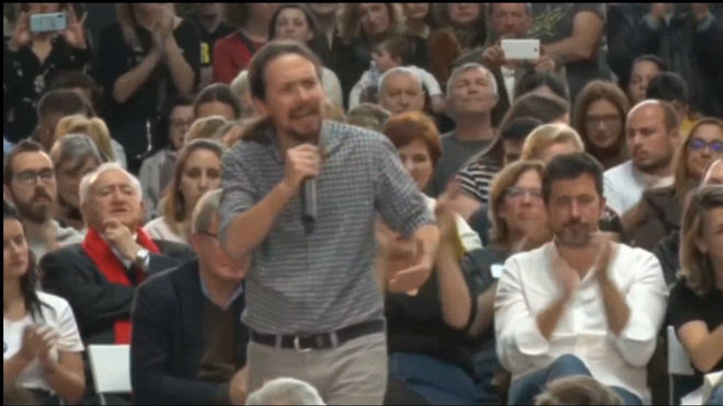 Iglesias dice que votar a Unidas Podemos 'vale doble'