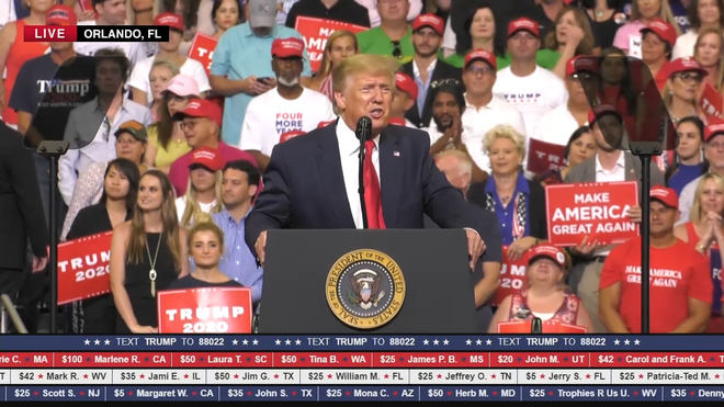 Arranca la nueva campaña de Trump: nuevo eslogan, mismo mensaje