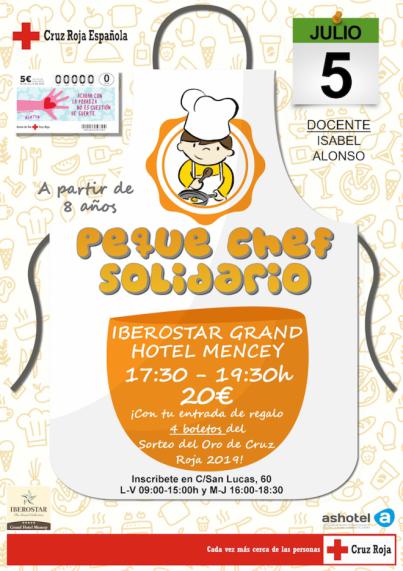 Cuarta edición de ‘Peque Chef Solidario’