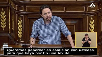 Iglesias avisa a Sánchez de que no aceptarán formar un gobierno en el que sean 'un mero decorado'