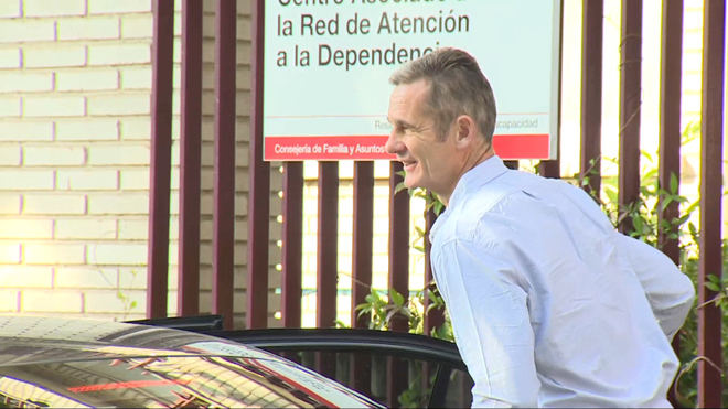 Urdangarin sale por primera vez de la cárcel para hacer voluntariado